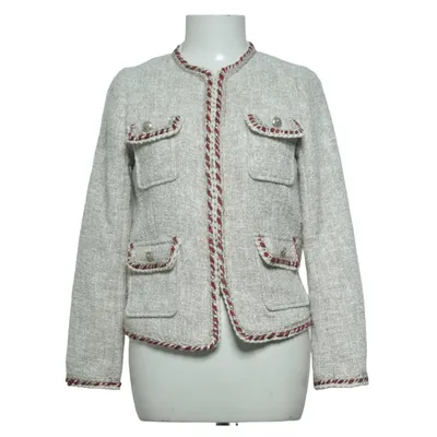 Kavaj (Beige, Röd, Vit) från Zara Basic Polyester