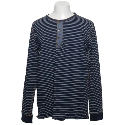 Farfarströja (Blå, Vit) från Emmett Jean Bomull