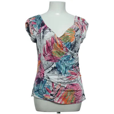 Top (Wit, Meerkleurig) van Wearhouse Elastaan, Polyester