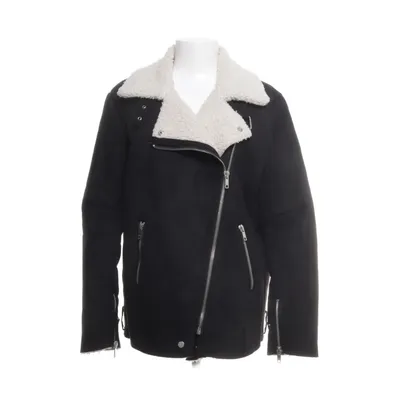 Shearlingjakke (Sort) fra Review Polyester