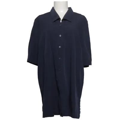 Kortärmad skjorta (Blå) från Kinell Polyester, Viskos