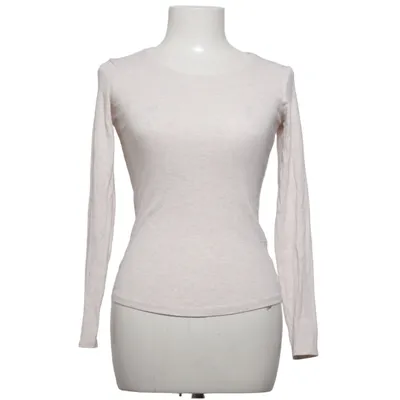 Lange mouwen shirt (Beige) van L.O.G.G by H&M Katoen, Elastaan
