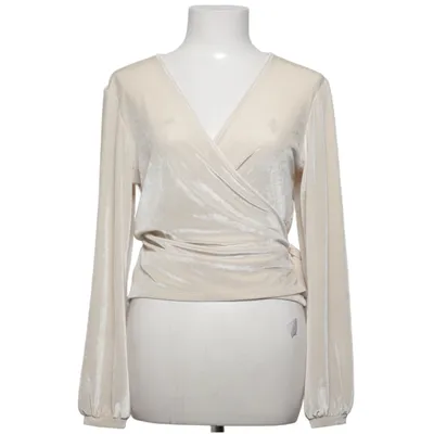 Wrap top (Beige) from Istay Elastane, Polyester