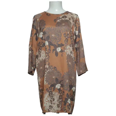 Dress (Brown, Multicolored) from Le Streghe Polyester