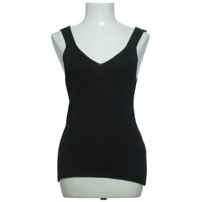 Tanktop  (Sort) fra Massimo Dutti Bomuld, Viscose