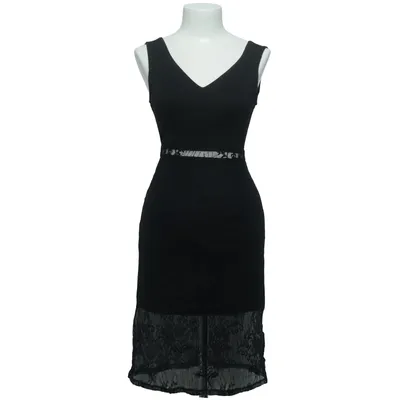 Cocktailkleid (Schwarz) von Pink Boom Elasthan, Polyamid, Polyester