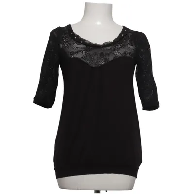 Haut (Noir) de Okay Élasthane, Polyester, Viscose