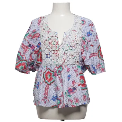 Top (White, Multicolored) from Bodyflirt Cotton