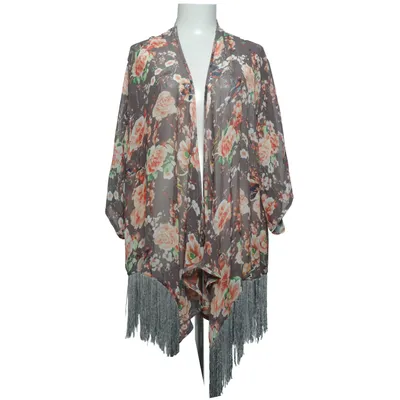Cardigan (Marron, Multicolore) de Qed London Polyester