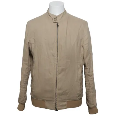 Blouson (Beige) de Mango Coton, Élasthane, Polyester