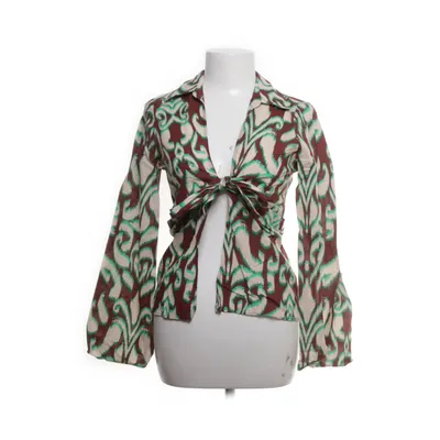 Omlottblus (Beige, Brun, Grön) från Zara Bomull