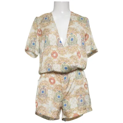 Jumpsuit (Beige, Mehrfarbig) von Traffic People Baumwolle, Polyester