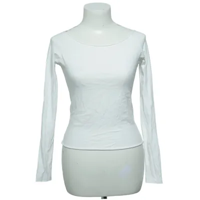 Lange mouwen shirt (Wit) van Brandy Melville Katoen, Elastaan