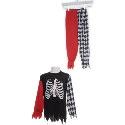 Fancy dress (Red, Black, White) from Boland Polyester