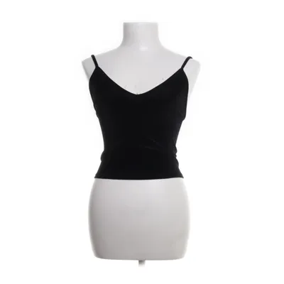 Crop top (Svart) från Brandy Melville Elastan, Nylon