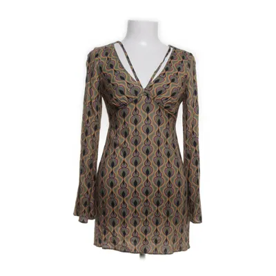 Robe (Vert, Multicolore) de Pull & Bear Viscose