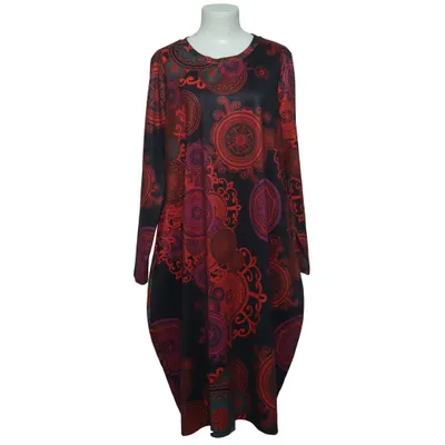 Robe (Noir, Rouge, Multicolore) de Tendency