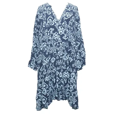 Dress (Blue) from ONLY Carmakoma Viscose
