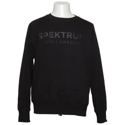 Sweatshirt (Zwart) van Spektrum Katoen, Polyester