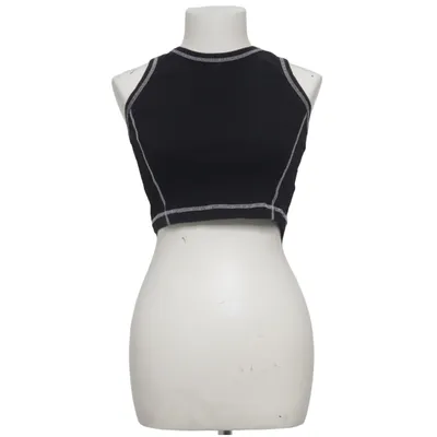 Crop top (Zwart) van ASOS Design