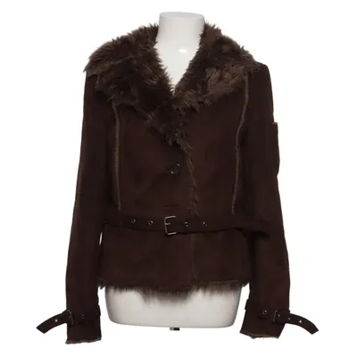 Shearlingjakke (BASIC) fra Zara Basic Akryl, Polyester, Polyurethan