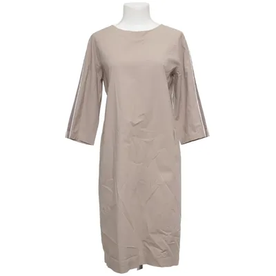 Jurk (Beige) van Peserico Katoen, Elastaan