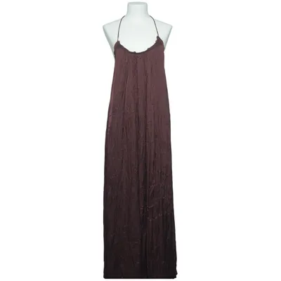 Maxi jurk (Gathered Volume Strap Dress) van NA-KD Polyester