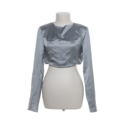 Crop top (Blauw) van Missguided Tall Polyester