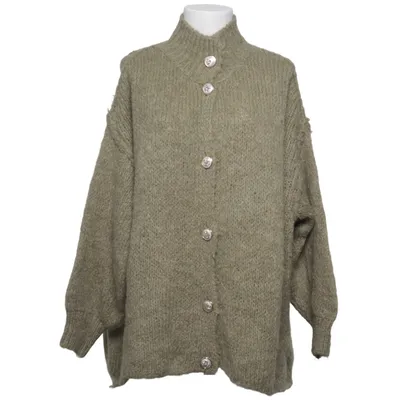 Cardigan (Green) from Estee Brown Acrylic, Polyamide, Viscose, Wool