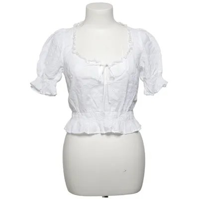 Dirndl blouse (Wit) van H&M Trend Katoen, Polyester, Polyamide, Elastaan