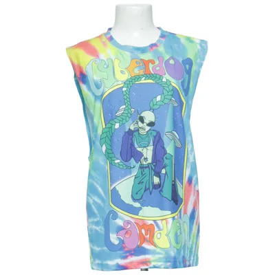 Topp (Blå, Flerfärgad) från Cyberdog London Elastan, Polyester