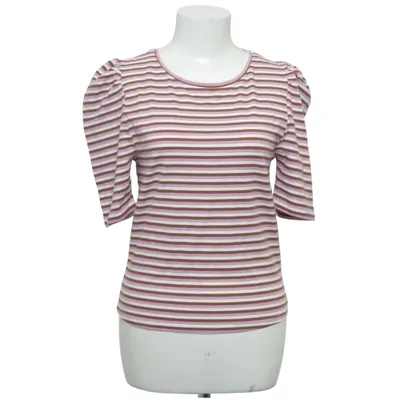 T-shirt (Wit, Bruin, Lila) van Formula Katoen, Elastaan