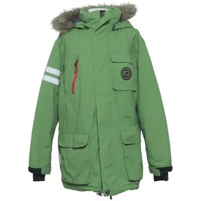 Manteau de ski (Vert) de Gneis Polyamide, Polyester