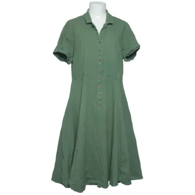 Skjortklänning (Grön) från Collectif Vintage