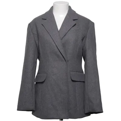 Blazer (Gray) from Reserved Acrylic, Polyamide, Polyester, Wool