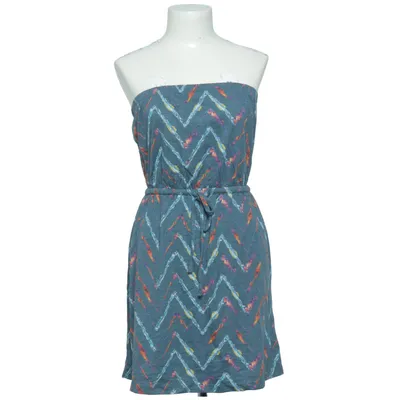 Jurk (Blauw, Meerkleurig) van Mossimo Katoen, Polyester