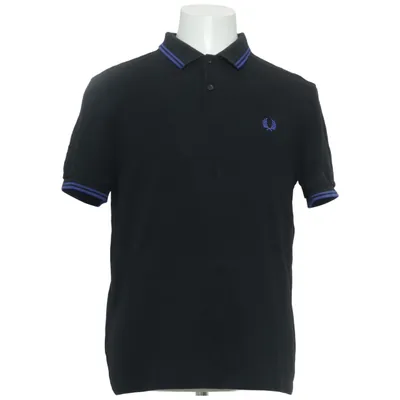 Poloshirt (Schwarz, Blau) von Fred Perry Baumwolle
