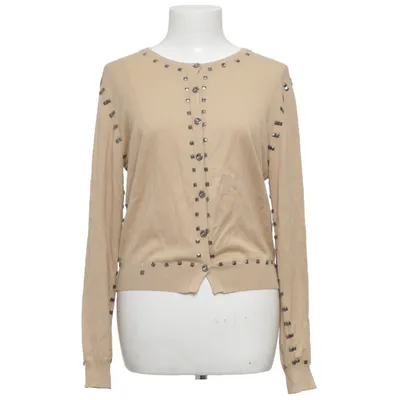 Strickjacke (Beige) von Twin Set Simona Barbieri Baumwolle