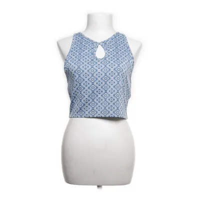 Top (Blue, White) from Social Tourist Elastane, Nylon
