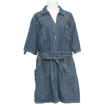 Denim dress (Blue) from Crizpy by Zhenzi Cotton