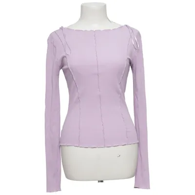 Top (Purple) from Gina Tricot Cotton, Elastane