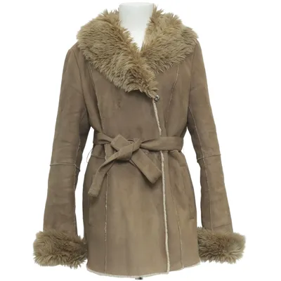 Shearling jacket (Brown) from EasyComfort Polyester