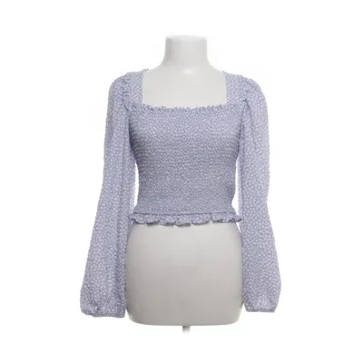Crop top (Blå) fra Clockhouse by C&A Elastan, Polyester