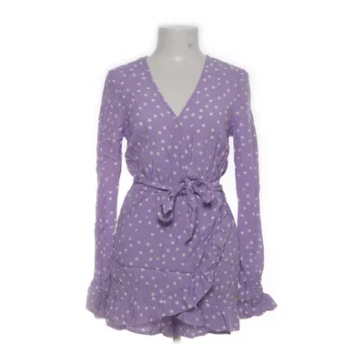 Byxdress (Lila, Vit) från Colourful Rebel Viskos