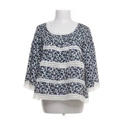 Blouse (Wit, Petrol) van Dry Lake Polyester