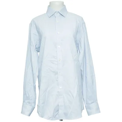 Shirt (Blue, White) from TM Lewin Cotton