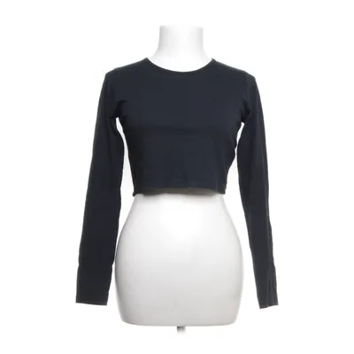Crop top (Sort) fra Crop Top Bomuld, Elastan