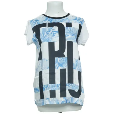 T-shirt (Blanc, Bleu, Noir) de Tru Trussardi