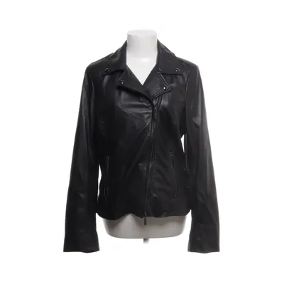 Bikerjacka (Svart) från Studio Ar Polyester, Skinn