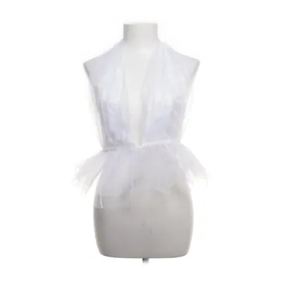 Halterneck top (Hvid) fra ASOS Design Nylon, Polyester